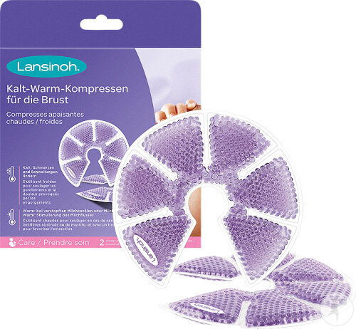 Kalmerende Warm/Koud borstcompressen (2 stuks)